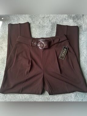 NYCC Black Belted Trousers-NWT